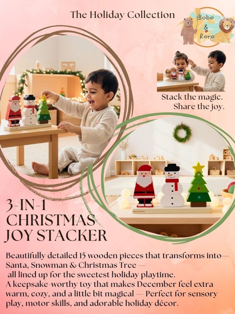 3 in 1 Christmas Joy Stacker