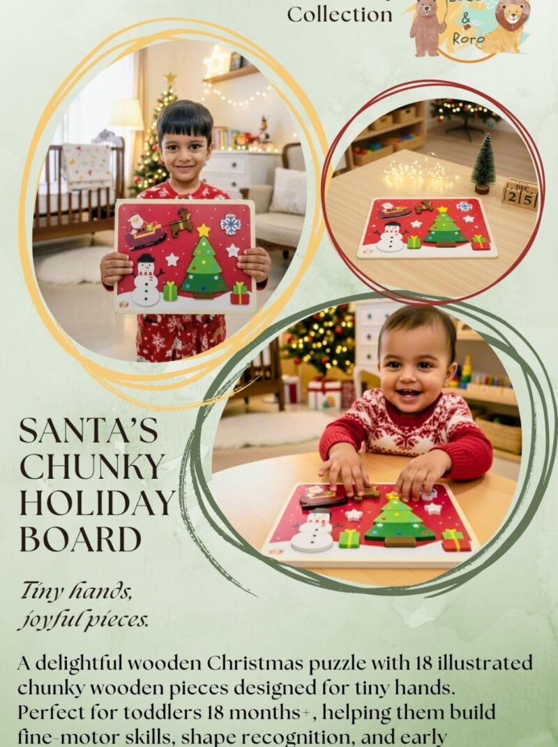 Santa’s Chunky Holiday Board